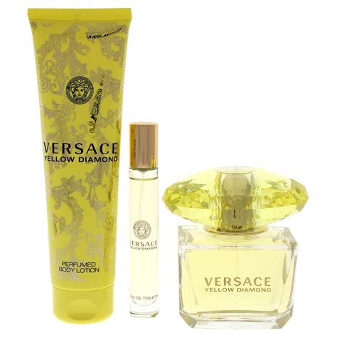 versace fragrance yellow diamond|yellow diamond versace gift set.